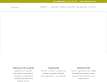 Tablet Screenshot of climastore.pt