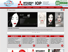 Tablet Screenshot of climastore.it